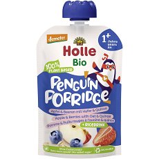 Terci din fructe cu cereale pentru copii 1 an, eco - 110 g