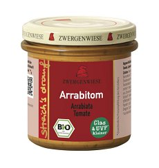 Crema tartinabila bio cu arrabiata si tomate fara gluten - 135 g