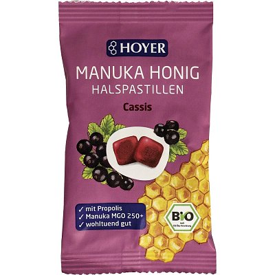 Dropsuri cu propolis coacaze si miere de Manuka 250 fara gluten, eco - 30 g