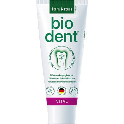 Pasta de dinti Biodent vital cu menta - 75 ml