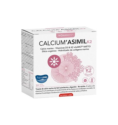 CALCIUM ASIMIL K2, 30 PLICULETE 100 G DIETETICOS
