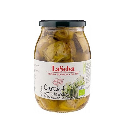 Anghinare bio in ulei de masline, 1kg