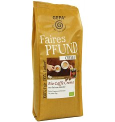Cafea bio boabe Crema, 500 g