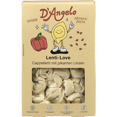 ECO/BIO Cappelletti peperonata cu linte 250gr