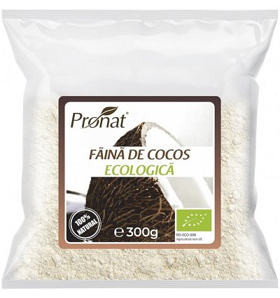 Faina bio din nuca de cocos, 300g