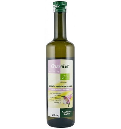 Ulei bio din seminte de susan 500ml crudolio