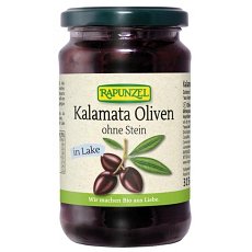 Masline bio kalamata violet fara samburi in saramura - 315 g