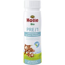 Lapte bio gata preparat din lapte praf de vaca 2 saptamani - 200 ml