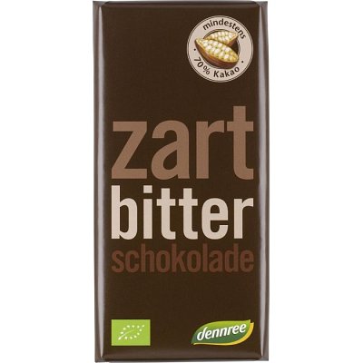 Ciocolata amaruie 70% cacao, eco - 100 g