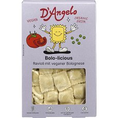 ECO/BIO Ravioli cu bolognese vegan, 250gr
