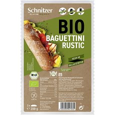 Baguettini bio rustice 2 bucati fara gluten - 200 g