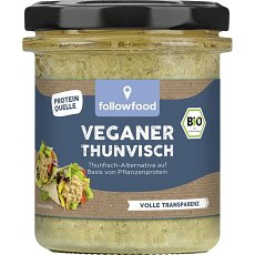 Pasta bio alternativa la ton pe baza de proteina vegetala - 180 g