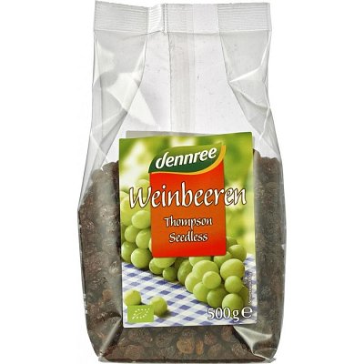 Stafide din struguri Thompson fara samburi, eco - 500 g