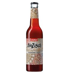 Bautura carbogazoasa BIO cu guarana si cola, 330ml