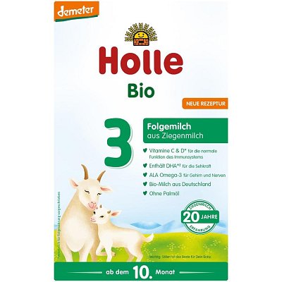 Lapte praf bio de capra pentru sugari 10 luni Formula 3 - 400 g