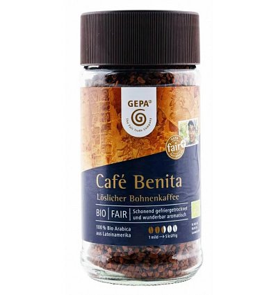 ECO/BIO Cafe Benita 100gr, cafea instant