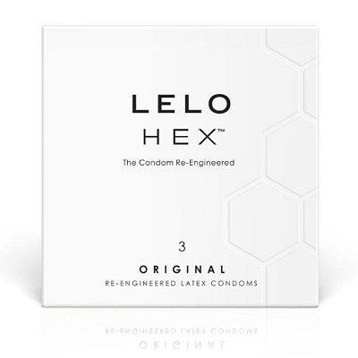 Prezervative Lelo Hex Original 3 buc