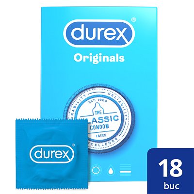 Prezervative Durex Clasic 18 bucati