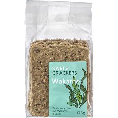 Crackers bio cu ovaz spelta si alge wakame - 175 g