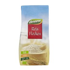 Fulgi integrali de orez fara gluten, eco - 500 g