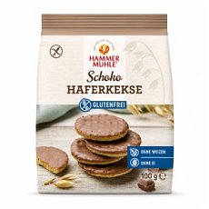Biscuiti din ovaz cu ciocolata, fara gluten, 100 gr