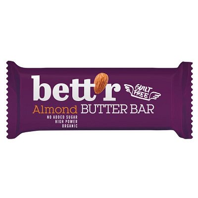 Baton cu crema de migdale, bio, 30g, Bettr
