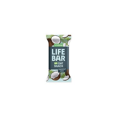 Baton de ovaz cu cocos, bio, 40g, Lifebar