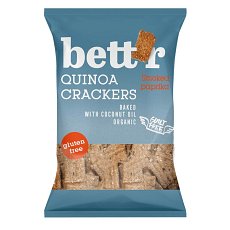 Crackers cu quinoa si boia bio 100g Bettr