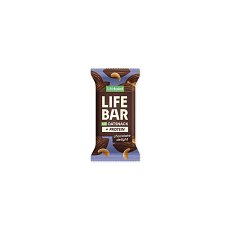 Baton proteic de ovaz cu ciocolata, bio, 40g, Lifebar