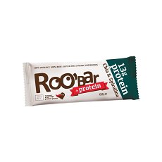 Baton proteic cu chia si spirulina bio 60g Roobar