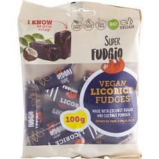 Caramele - aroma lemn dulce bio 100g Super Fudgio