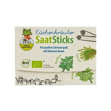 Betisoare cu seminte pentru semanat - ierburi aromatice bio 8 bucati Aries