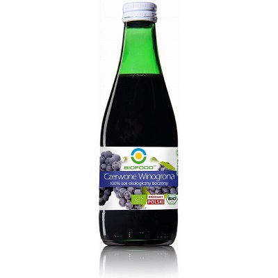 Suc de struguri rosii bio 300ml Biofood