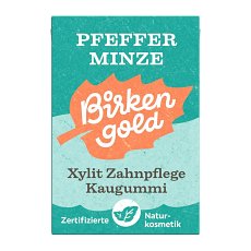 Guma de mestecat cu menta 20 drajeuri 28g Birkengold