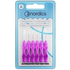 Periute interdentare cu capac protector 6buc Nordics