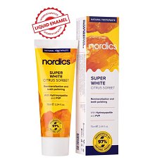 Pasta de dinti pentru albire cu citrice 75ml Nordics