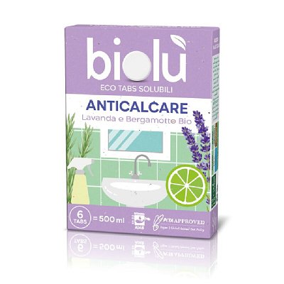 Tablete anticalcar cu lavanda si bergamota ecologice 6 bucati 14.24g Biolu