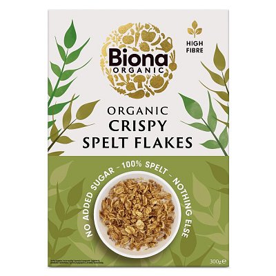 Fulgi de spelta crispy bio 300g Biona