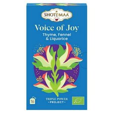 Ceai project - voice of joy - chimen, fenicul si lemn dulce bio 16dz x 2g 32g Shotimaa