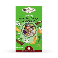 Ceai chakras - loving - ceai verde, portocala si scortisoara bio 16dz x 2g 32g Shotimaa