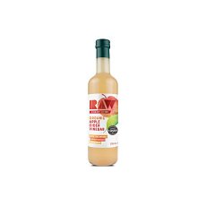 Otet din cidru de mere nefiltrat bio 500ml Raw Health