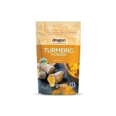 Turmeric pudra bio 150g Dragon Superfoods