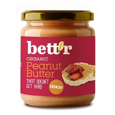 Crema de arahide crunchy bio 250g Bettr