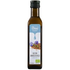 Ulei din seminte de in bio 250ml, Obio