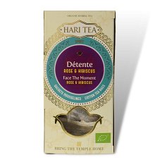 Ceai face the moment - trandafiri si hibiscus bio 10dz x 2g 20g Hari Tea