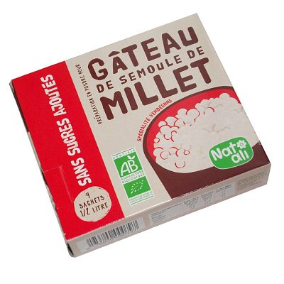 Budinca din gris de mei bio 168g Nat-ali