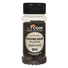 Piper negru boabe bio 50g Cook
